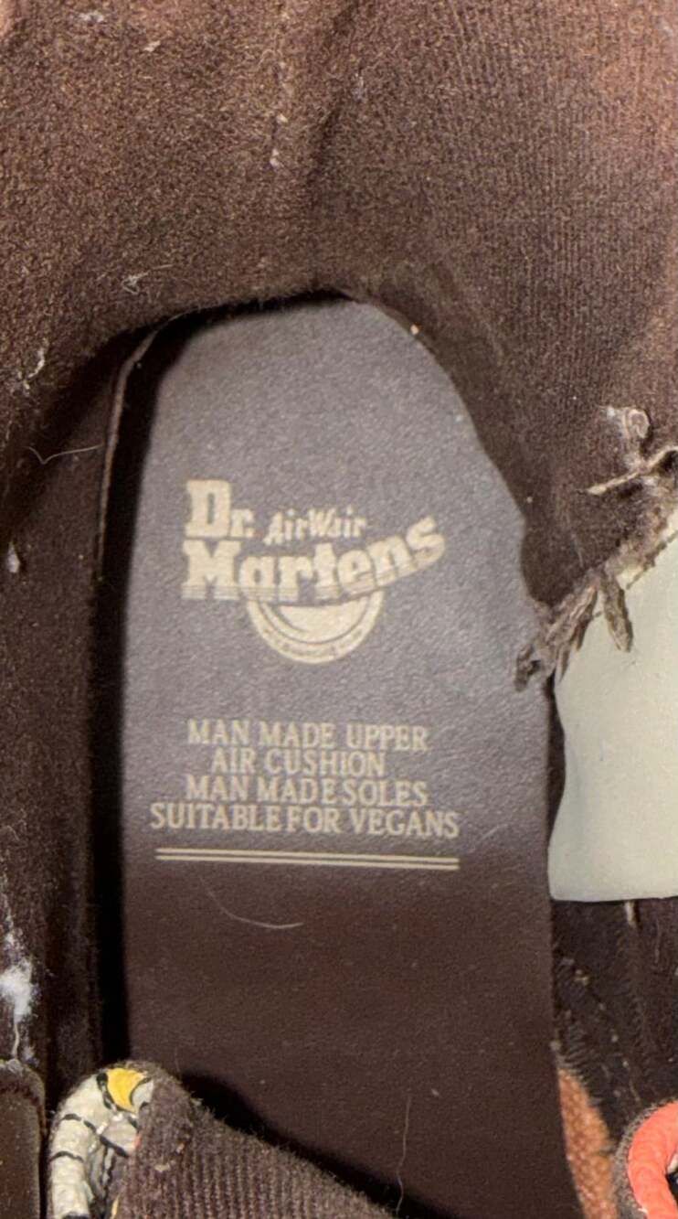 Dr. Martens Jadon Retro Ray Kemble Canvas Platform 8-Eye Boots - Picture 7 of 10